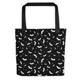 Blackout Batty Tote Bag