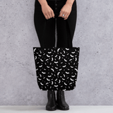 Blackout Batty Tote Bag