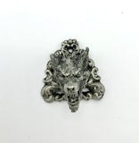 Werewolf Magnet, Hand Painted Resin Sculpture | Gothic Fantasy Decor | Werewolf Magnet for Fantasy and Gothic Decor