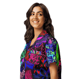 Freaky Frights Silky Pajama Top