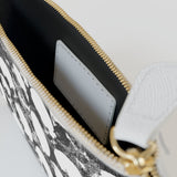 Grunge Skull Mini Clutch Bag