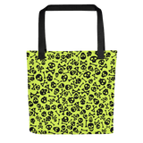 Lime Bones Tote bag