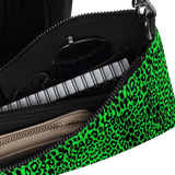 Lime Leopard Crossbody Bag