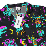 Neon Traditional Silky Pajama Top
