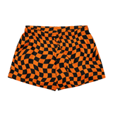October Tiles Checkered Silky Pajama Shorts