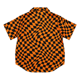 October Tiles Checkered Silky Pajama Top