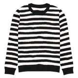 Pugsley Print Knit Crewneck Sweater