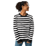 Pugsley Print Knit Crewneck Sweater
