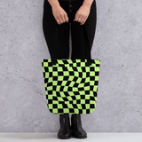 Twisted Tiles Tote Bag
