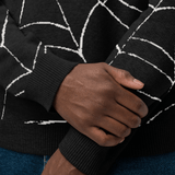 Web Weaver Knit Crew Neck Sweater